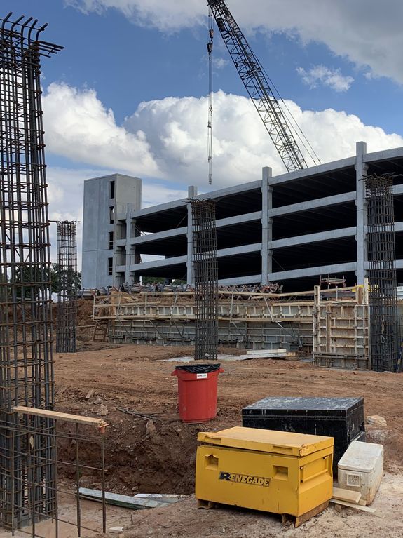 Retail build-out and commercial construction example