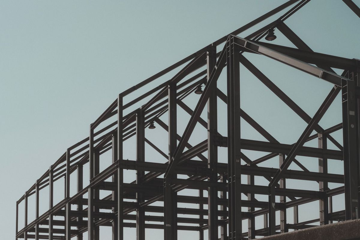 Axion Builders construction team completing a commercial interior build-out in Greenville